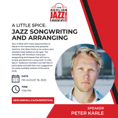 A Little Spice - Jazz Songwriting and Arranging