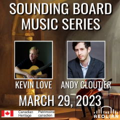 Sounding Board Music Series: Kevin Love & Andy Cloutier